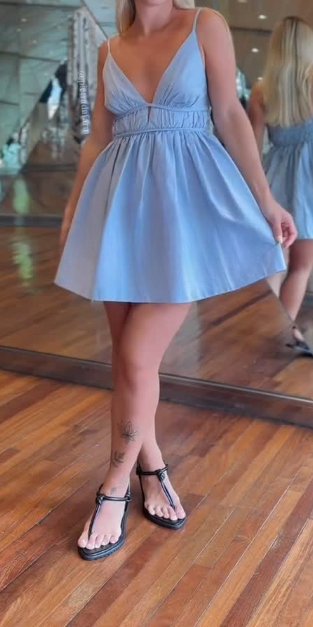 1052 | Vestido Curto Lavanda